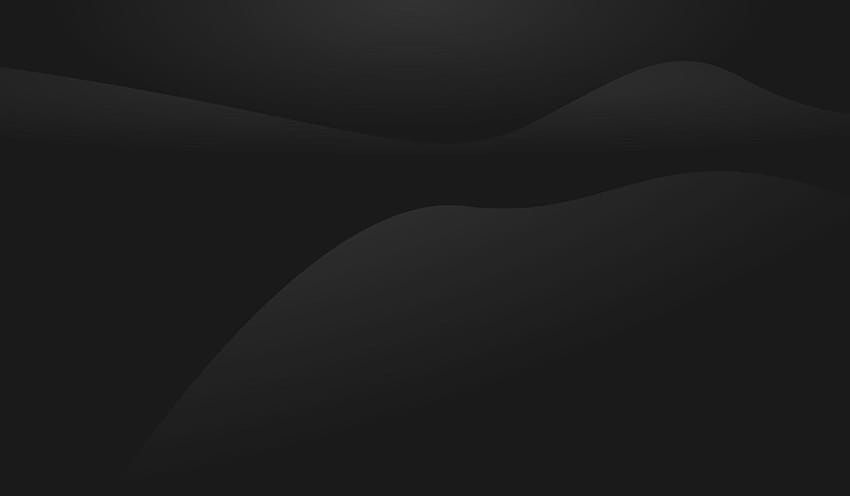 Simple Gradient Black Wave Backgrounds 3333613 Grafika wektorowa w Vecteezy, minimalistyczna czarna fala Tapeta HD
