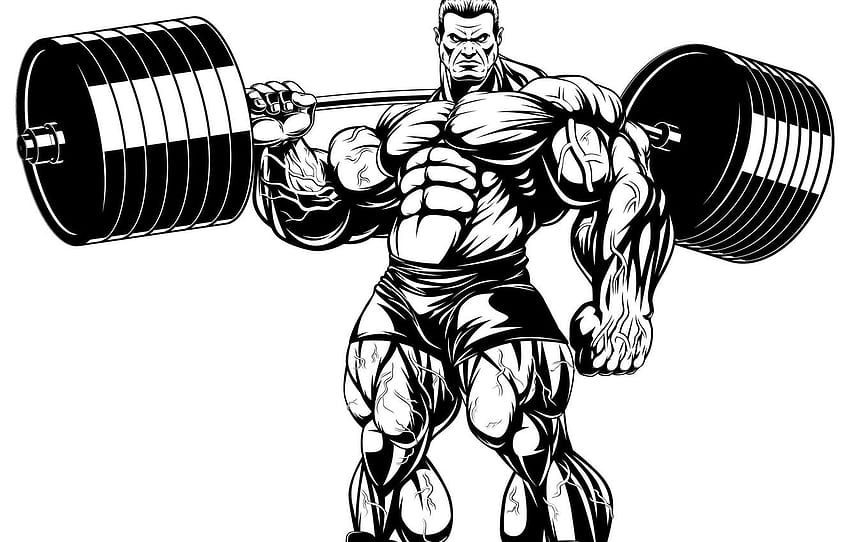 Cartoon bodybuilding HD wallpapers | Pxfuel