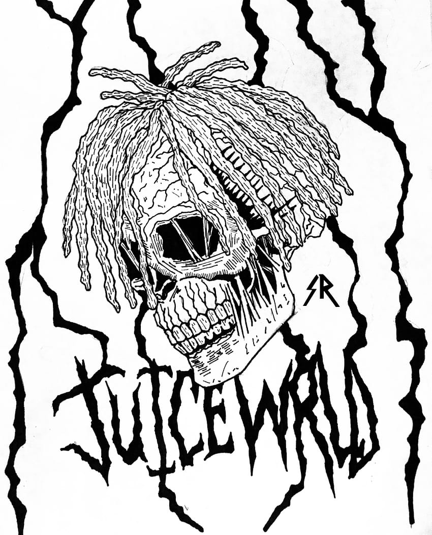 Juice WRLD art by @ricecrispycuffs : JuiceWRLD, juice wrld all girls are the same HD phone wallpaper