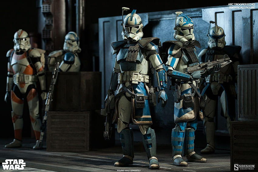 Echo, Fives, you're both officially being made ARC Troopers, 501 legion arc trooper HD wallpaper