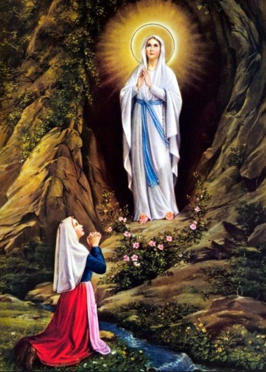 Our Lady of Lourdes for Android HD phone wallpaper