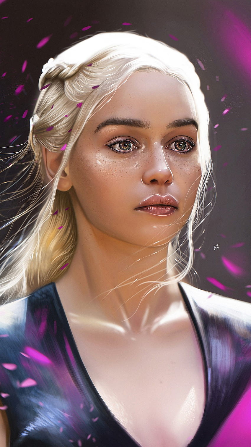 Khaleesi Daenerys Targaryen Game of Thrones, เดเนอริส ทาร์แกเรียน iphone วอลล์เปเปอร์โทรศัพท์ HD