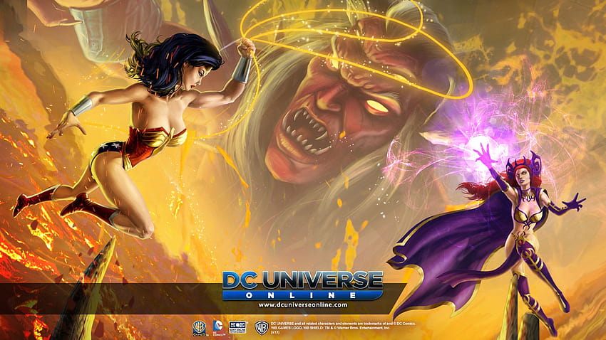 DC Universe Online in 1920x1080, trigon HD wallpaper
