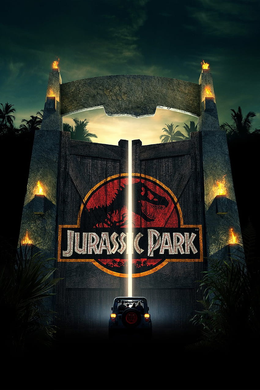 Jurassic Park Phone หุ่นยนต์จูราสสิคเวิลด์ วอลล์เปเปอร์โทรศัพท์ HD