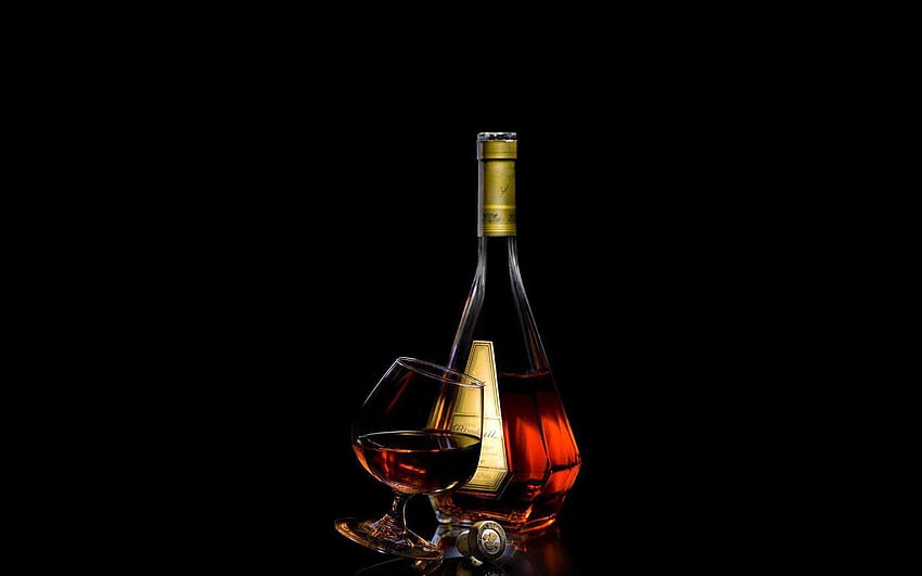 wine bottle HD wallpaper