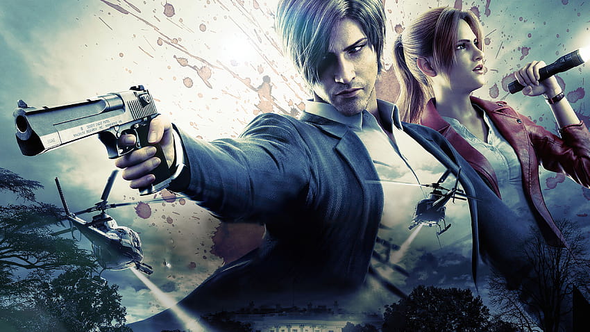 Resident Evil Infinite Darkness , телевизионни предавания, фонове и netflix Resident Evil infinite darkness HD тапет