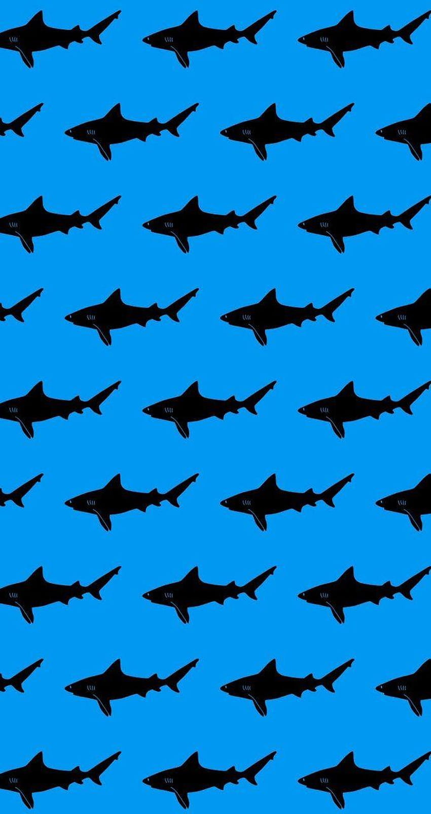 BAGGU sharks discovered by A c B, we heart it iphone HD phone wallpaper