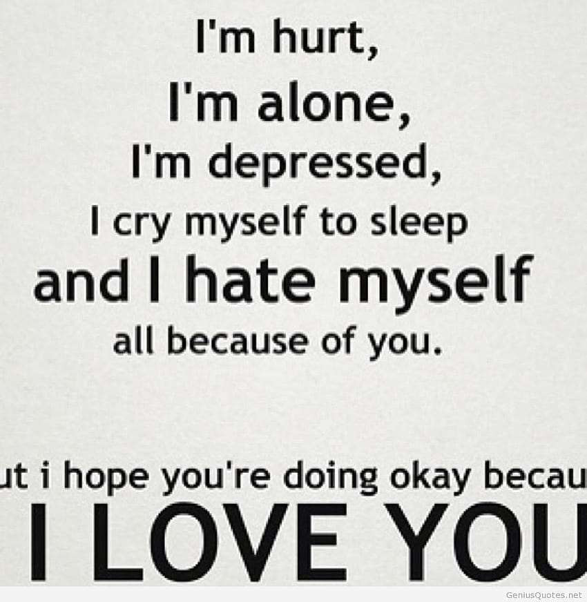 i hate you quotes for him best sayings, i hate u HD phone wallpaper