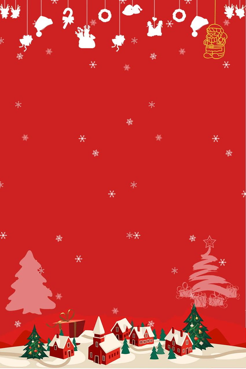 Christmas Backgrounds psd, christmas poster template HD phone wallpaper