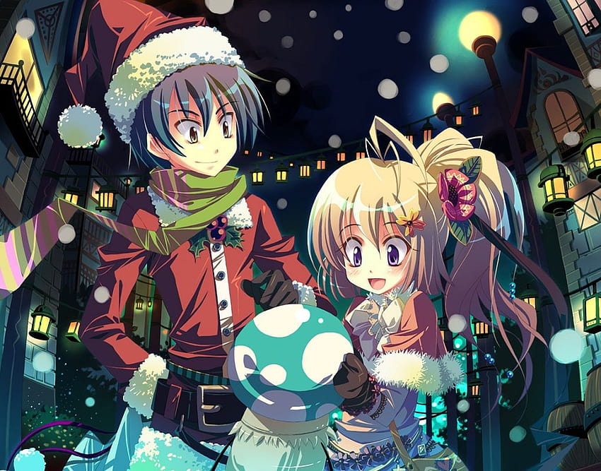 Christmas Couple   Anime Amino