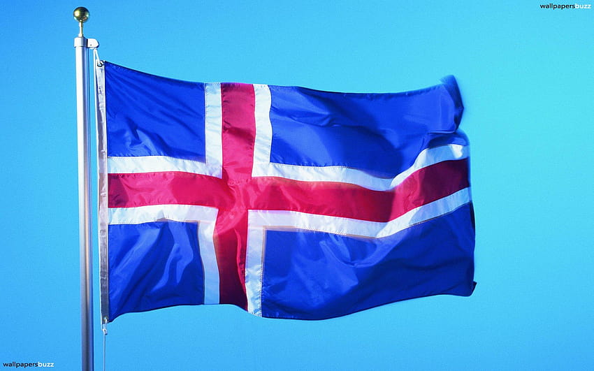 The flag of Iceland, iceland flag HD wallpaper