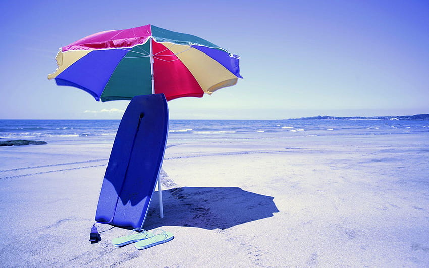 Beach Umbrella, umbrella background HD wallpaper | Pxfuel