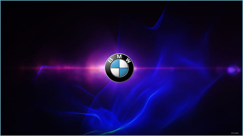 Ordinateur portable avec logo BMW Fond d'écran HD