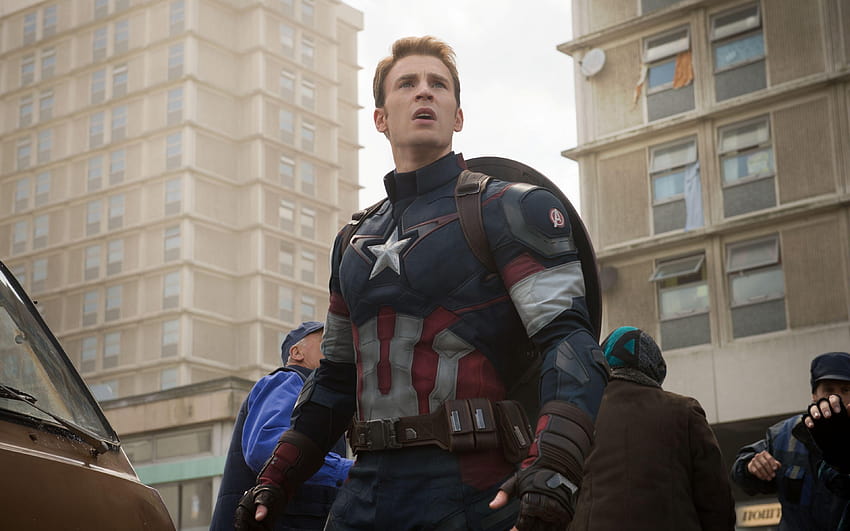 Capitán América Chris Evans : Película fondo de pantalla