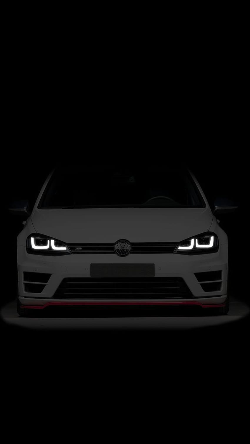 Тъмно Volkswagen Golf R [1080x1920], vw golf 7 HD тапет за телефон