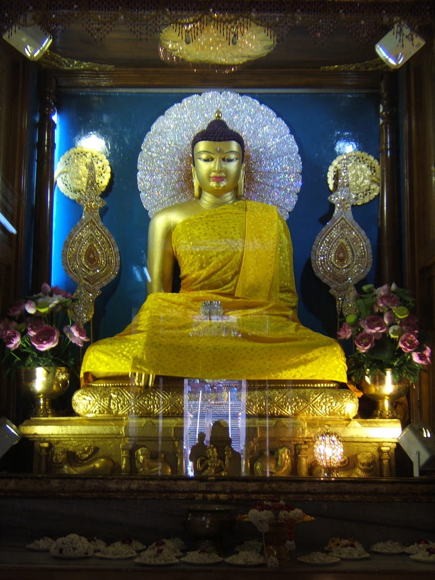 File:Buddha Bodh, bodh gaya HD phone wallpaper