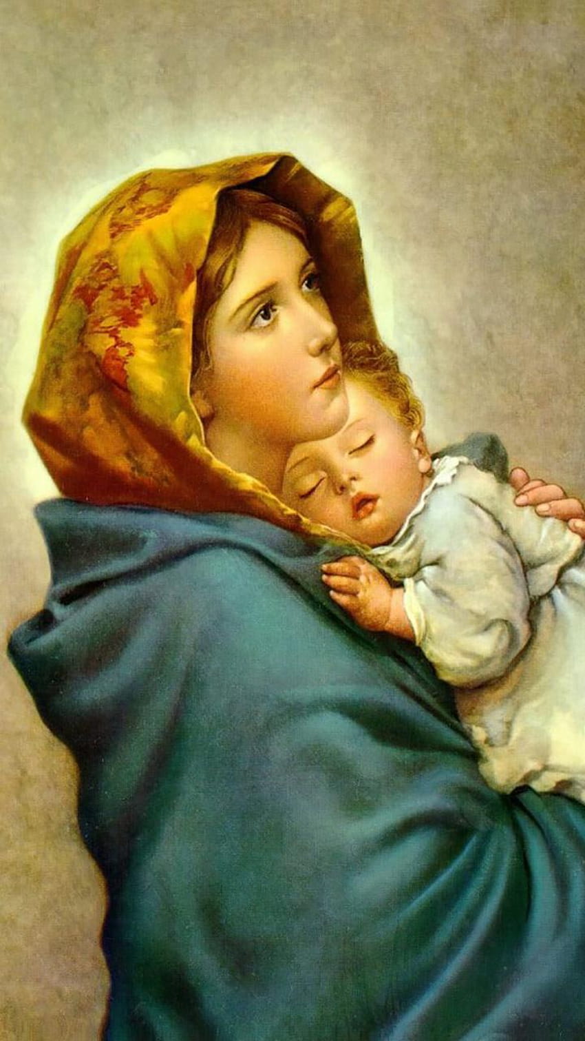 mother mary phone HD phone wallpaper