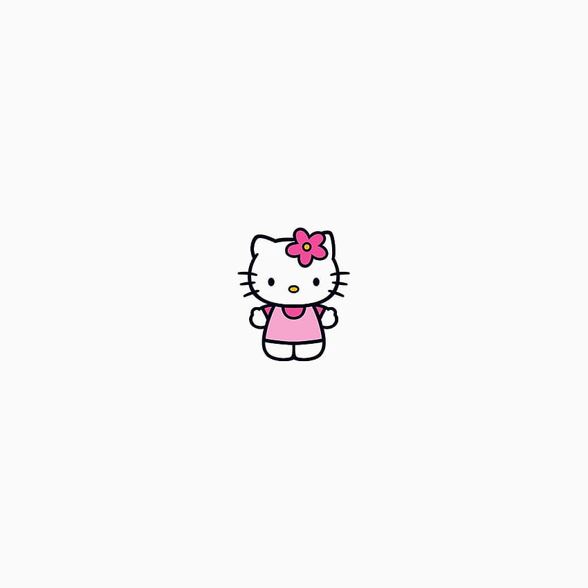 Hello Kitty Logo Cute Art Illustration iPad, hello kitty kawaii ipad wallpaper ponsel HD