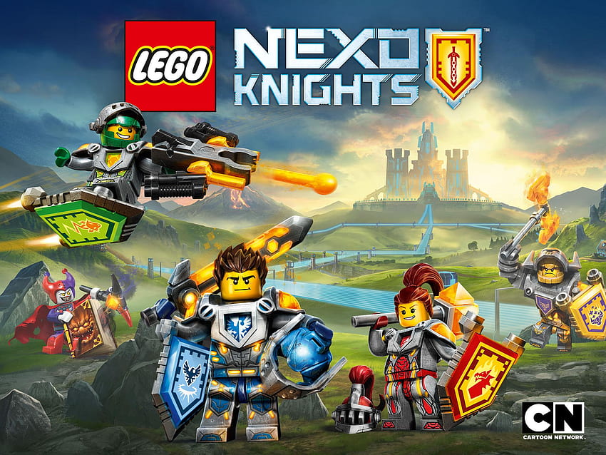 Painel 1x0,65 nexo knight, lego nexo knights HD wallpaper