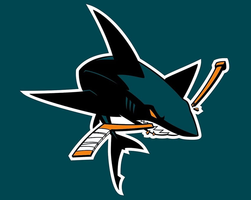 San Jose Sharks NHL-Logo, SA-Logo HD-Hintergrundbild
