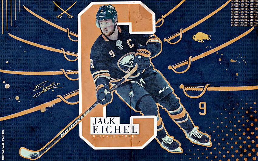 Jordan Santalucia on X: Rasmus Dahlin and Jack Eichel wallpaper.  #CultureChange #Eichel #Dahlin #Sabres #BuffaloSabres   / X