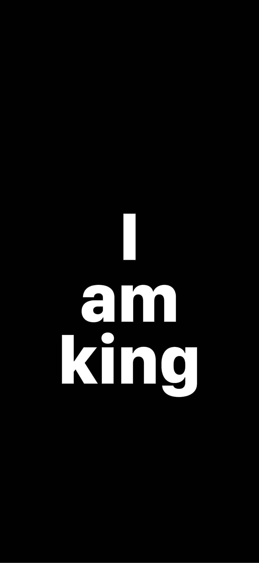 I Am King HD phone wallpaper | Pxfuel