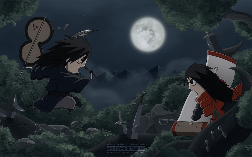 Madara Uchiha vs Hashirama Senju by XMADYRO on DeviantArt