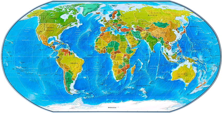 World Physical Map [5594x2868] for your , Mobile & Tablet HD wallpaper