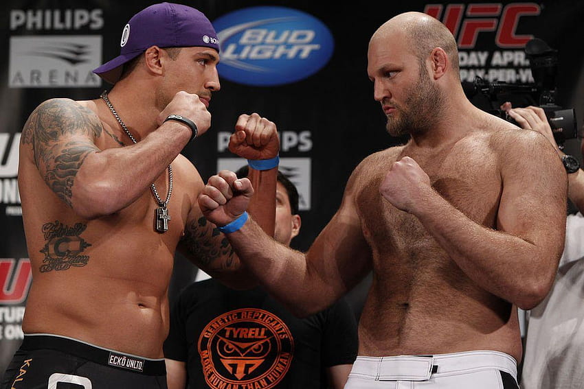 UFC 145 Results: Ben Rothwell KO's Brendan Schaub HD wallpaper