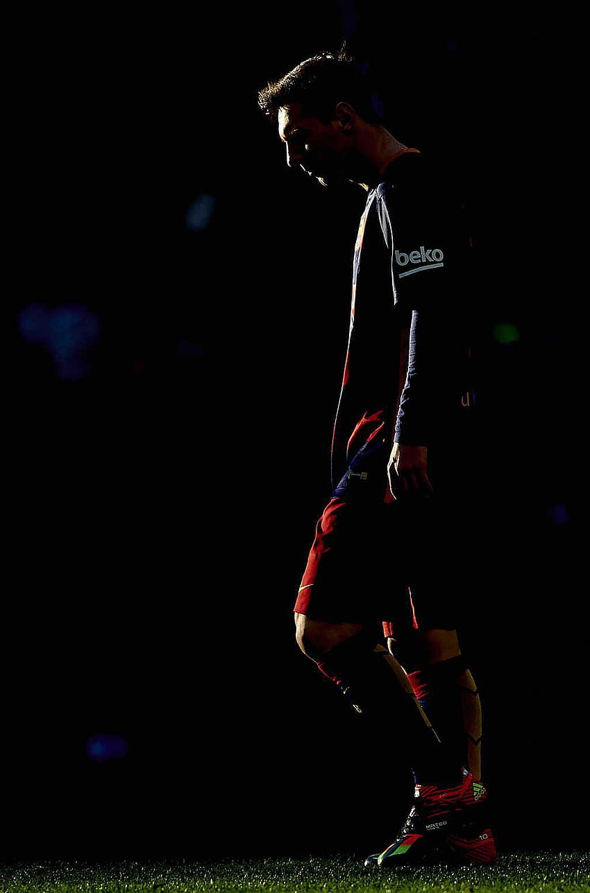 12 Cooler Lionel Messi, traurige Fußballer HD-Handy-Hintergrundbild