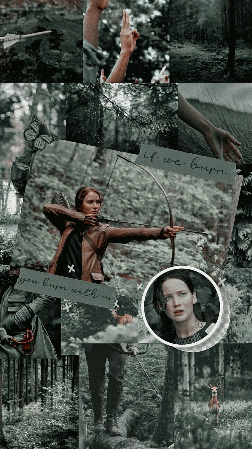 Katniss Everdeen Lockscreen, hunger games love moments HD phone wallpaper |  Pxfuel