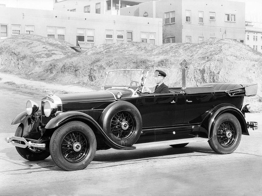 : 1930, cowl, dual, lincoln, model l, phaeton, retro motor HD wallpaper