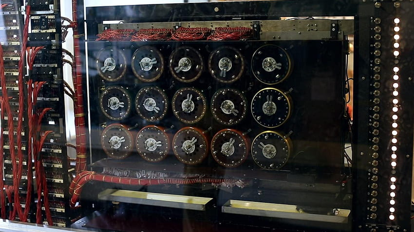 Inside Bletchley Park: Where Alan Turing Cracked the Enigma Machine HD wallpaper
