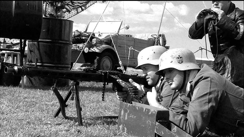MG42 기관총 무기 군 독일 ww2 wwll, ww2 독일인 HD 월페이퍼