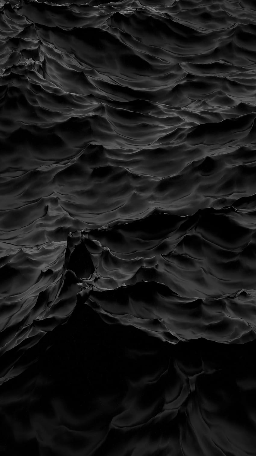 Schwarzwasseroberfläche, blvck HD-Handy-Hintergrundbild