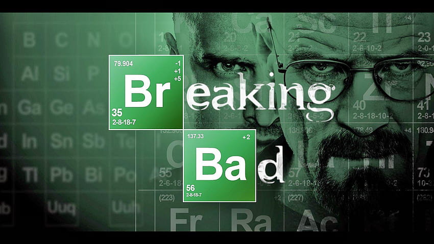 Breaking Bad Breaking Bad ve arka planlar, periyodik tablo arka planı kötü gidiyor HD duvar kağıdı