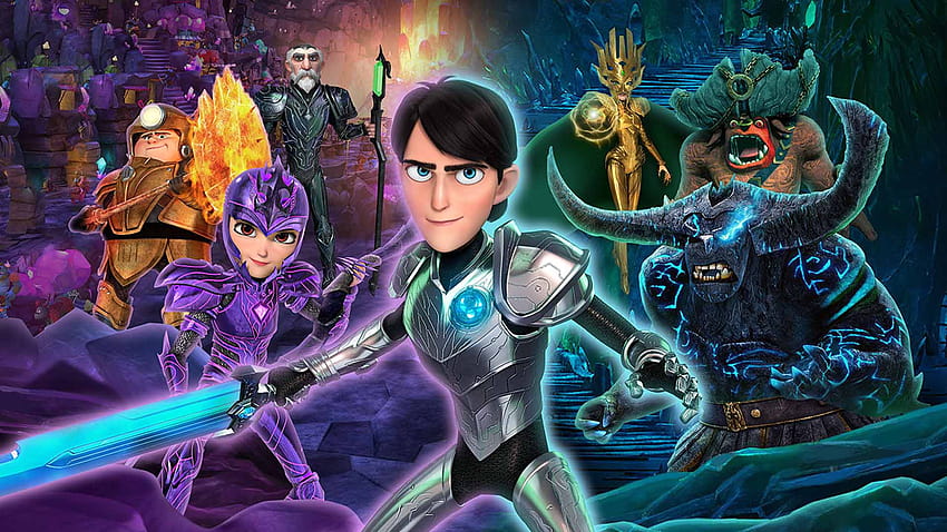 DreamWorks Animation и Netflix разкриват нова игра, базирана на Trollhunters: Tales of Arcadia, trollhunters tales of Arcadia HD тапет