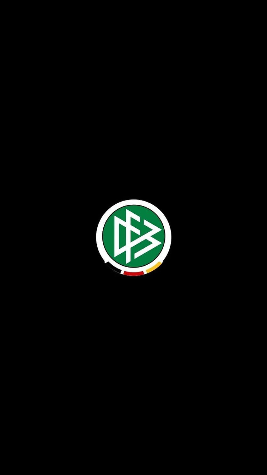 Niemieckie logo piłki nożnej Tapeta na telefon HD