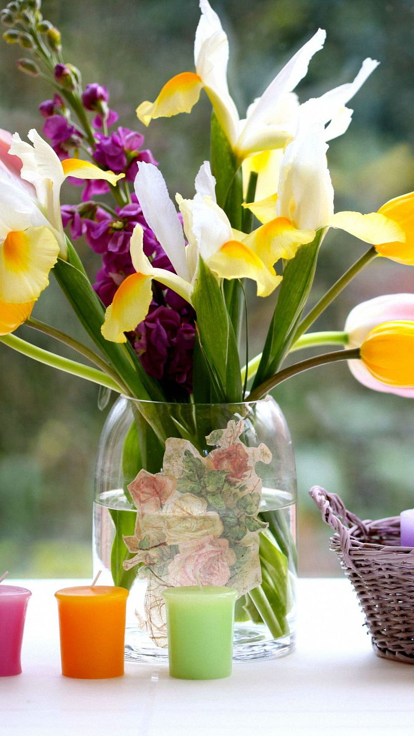 1080x1920 Tulip Rose Bouquet Flowers, bouquet of flowers HD phone wallpaper