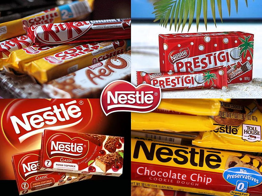 Nestlé voit les marchés émergents augmenter la croissance des ventes Fond d'écran HD