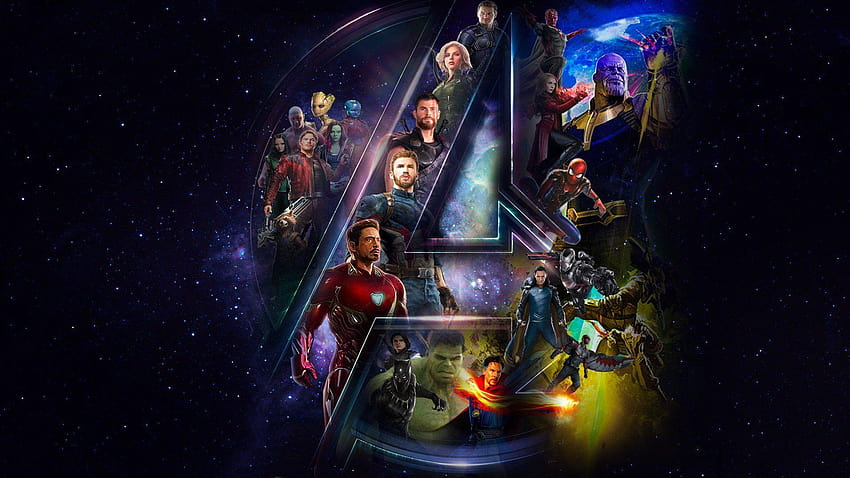 Avengers: Infinity War pełne i tła, Kapitan Ameryka i Natasha Infinity War Tapeta HD
