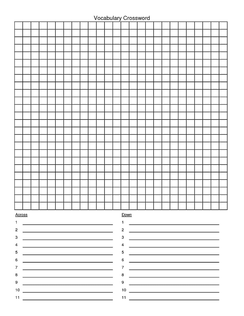 Blank+Crossword+Puzzle+Template, crosswords HD phone wallpaper