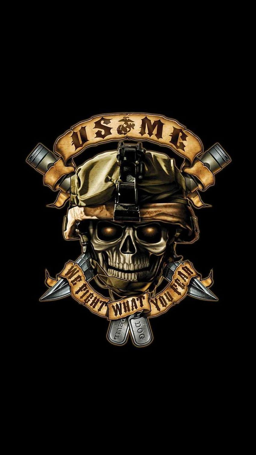 USMC Scopri di più Militari americani, Forze armate, Corpo dei Marines, Corpo dei Marines degli Stati Uniti, Marina degli Stati Uniti…, marine logo Sfondo del telefono HD