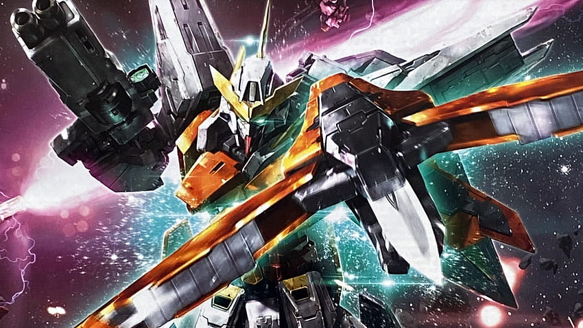 MG Gundam Kyrios by Bandai HD wallpaper