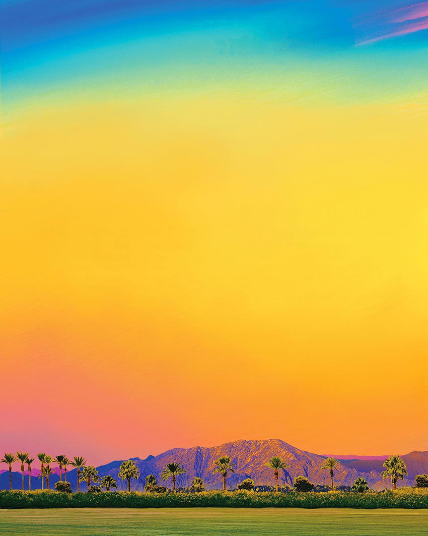 Paysage désertique sans écriture :) : Coachella, coachella 2020 Fond d'écran de téléphone HD