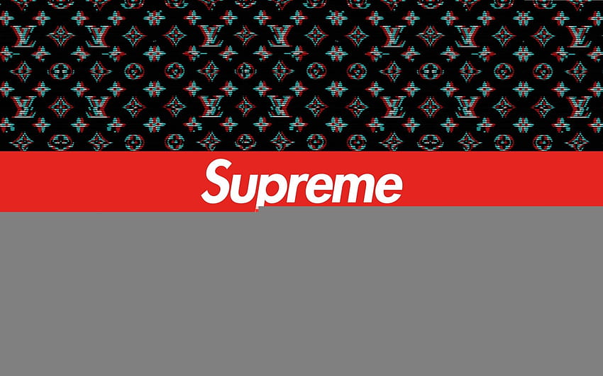 Supreme, louis, vuitton, HD phone wallpaper