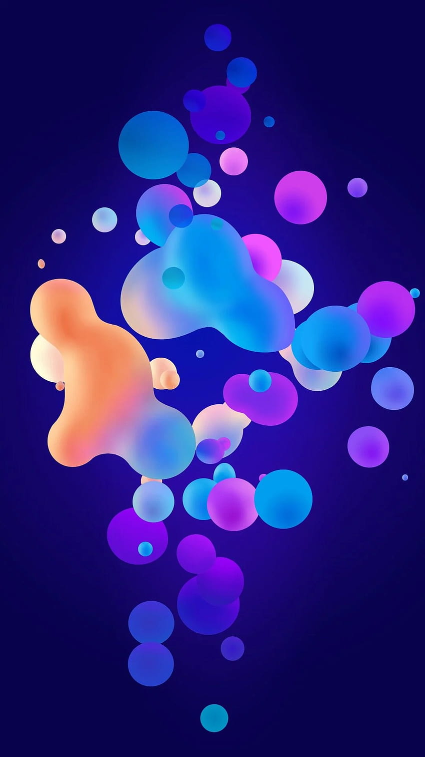 i like the way the colors pop out from the blue backgrounds and how, lava lamp HD phone wallpaper