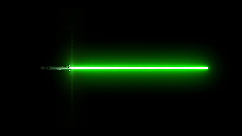 Видео/На живо със запалване на зеления светлинен меч на Асока Тано, цветове на светлинния меч HD тапет