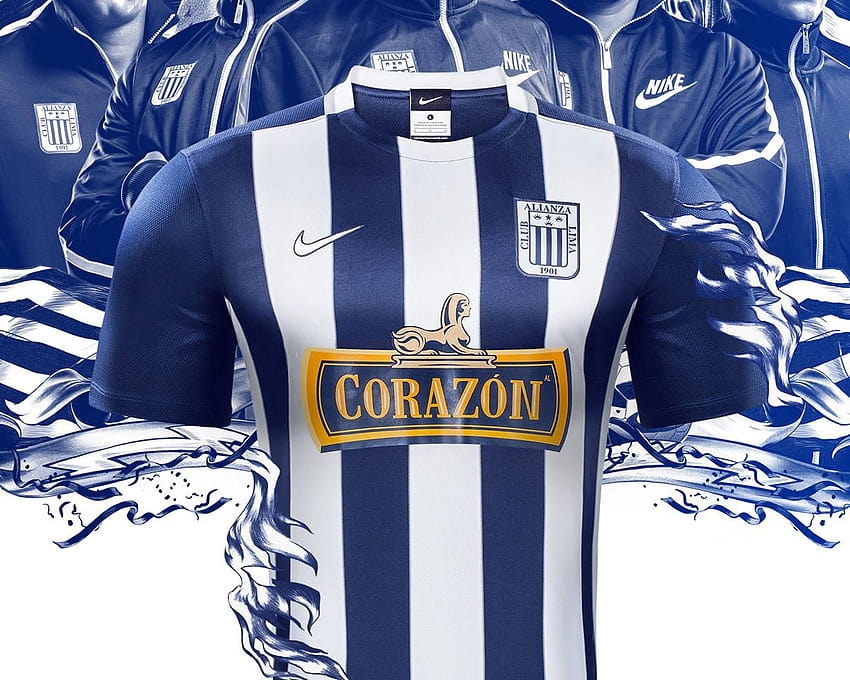 Camisetas Nike de Alianza Lima 2015, club alianza lima Fond d'écran HD