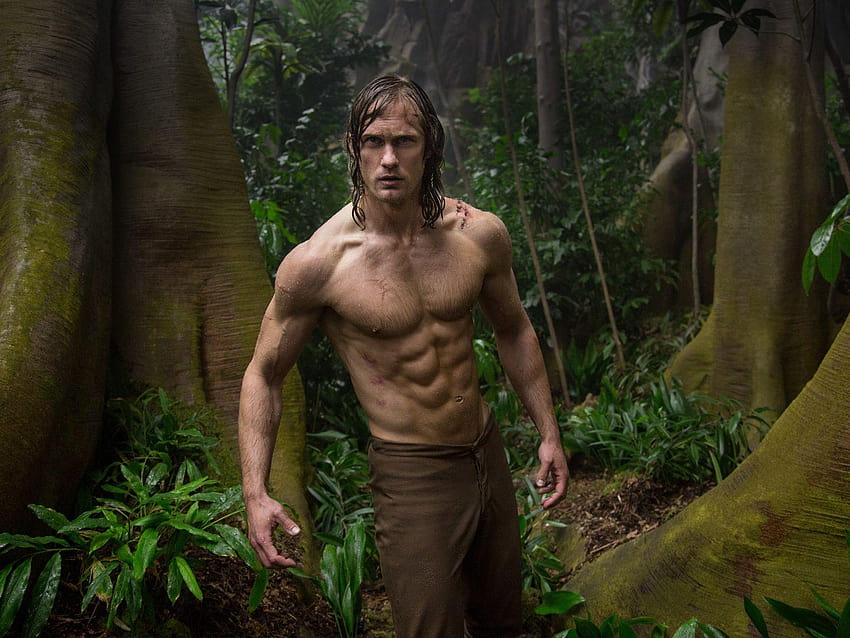 Alexander Skarsgard w filmie o Tarzanie. Legenda, Aleksander Skarsgard 2017 Tapeta HD